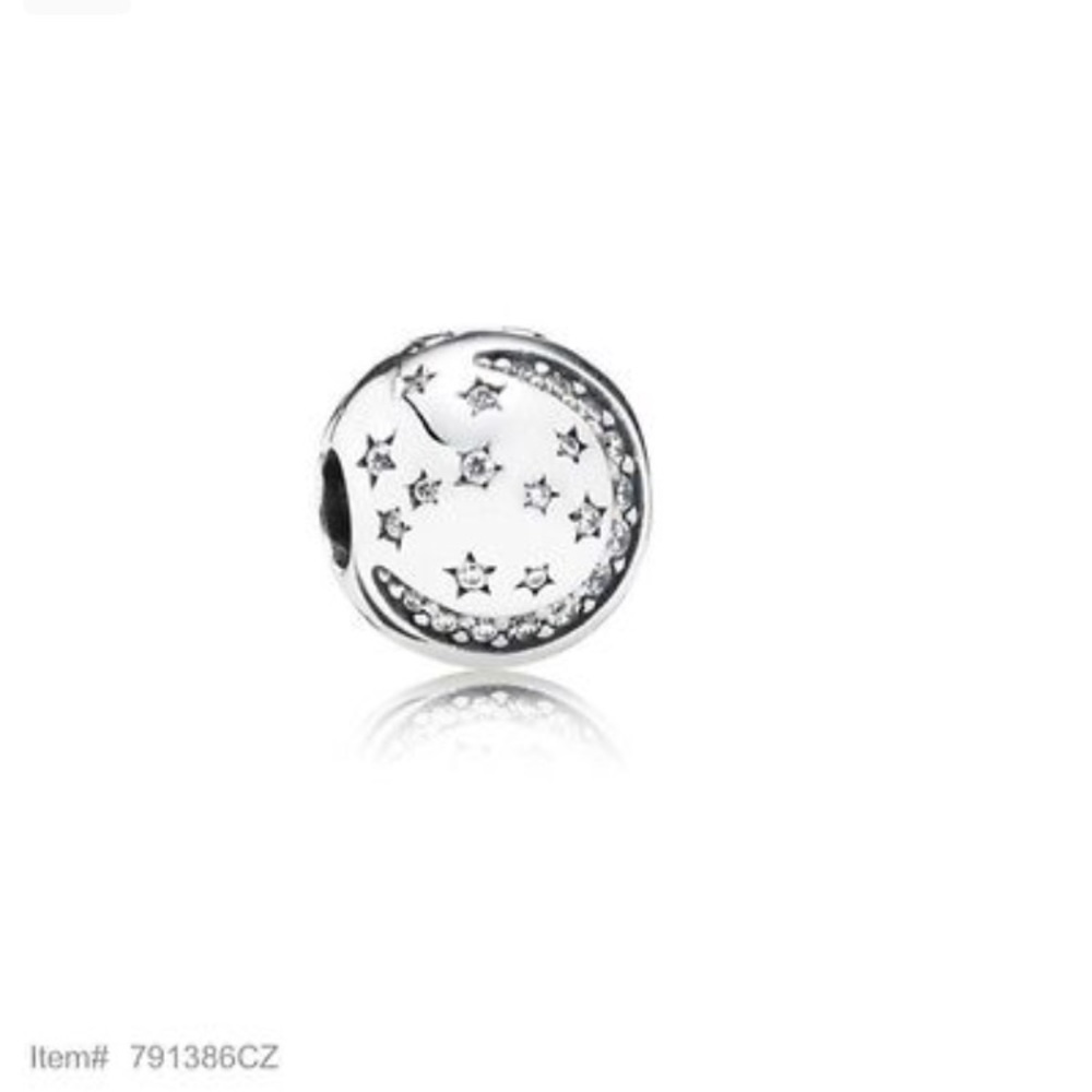 Pandora Charm Twinkling Night Clip